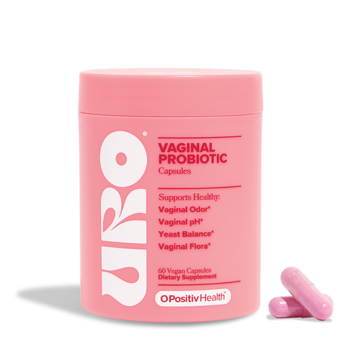 O Positiv URO Vaginal Probiotics for Women pH Balance with Prebiotics & Lactobacillus – Vaginal Health Supplement – Support Healthy Vaginal Odor & Flora, 60 Count (Pack of 1), 1 Month Supply