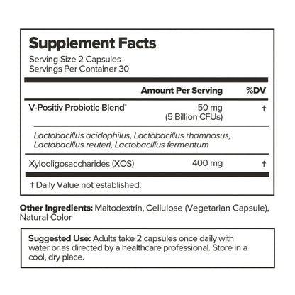 O Positiv URO Vaginal Probiotics for Women pH Balance with Prebiotics & Lactobacillus – Vaginal Health Supplement – Support Healthy Vaginal Odor & Flora, 60 Count (Pack of 1), 1 Month Supply