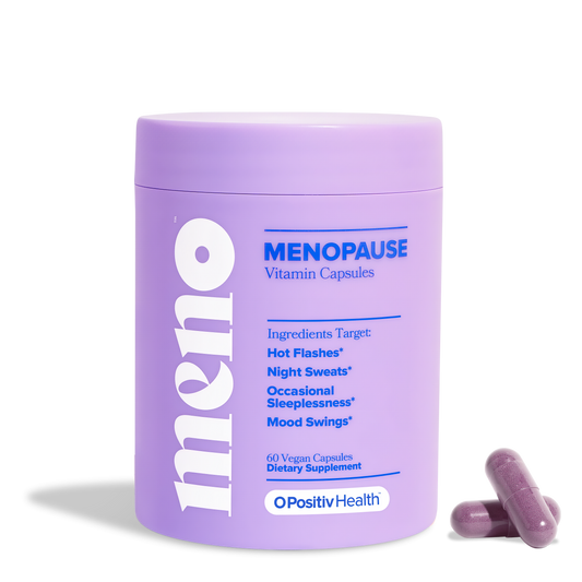 MENO Vitamins for Menopause - Hormone-Free Menopause Supplement for Women - Black Cohosh & Ashwagandha KSM-66 - Helps Relieve Hot Flashes, Night Sweats, Mood Swings - 30 Servings (Pack of 1)