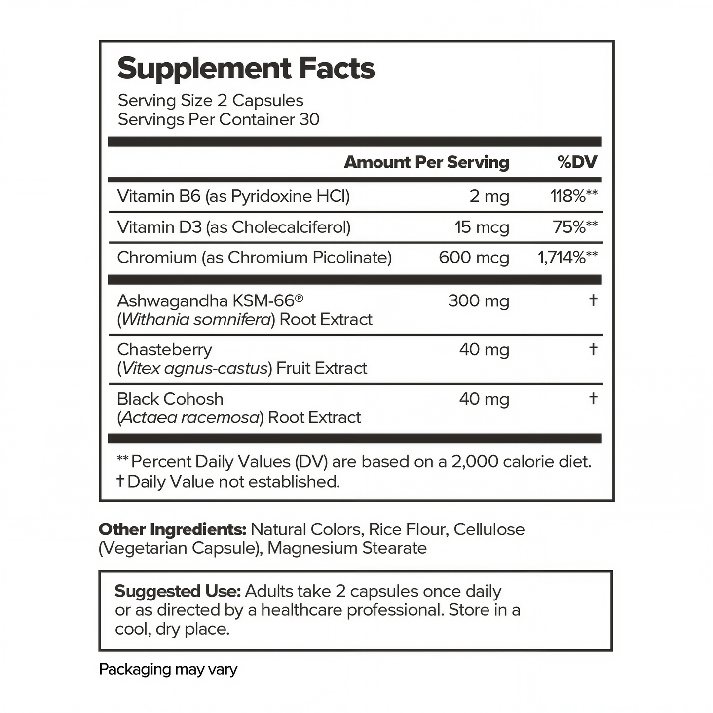 MENO Vitamins for Menopause - Hormone-Free Menopause Supplement for Women - Black Cohosh & Ashwagandha KSM-66 - Helps Relieve Hot Flashes, Night Sweats, Mood Swings - 30 Servings (Pack of 1)